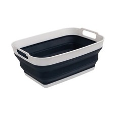 Camp4 Faltbare Camping Sch&uuml;ssel Waschsch&uuml;ssel Sp&uuml;lsch&uuml;ssel W&auml;schekorb 37x28x16cm