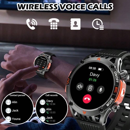 Smart Watch,Wireless Call, Waterproof,Compass,Fitness Tracker for Android & iOS - Picture 39 of 55