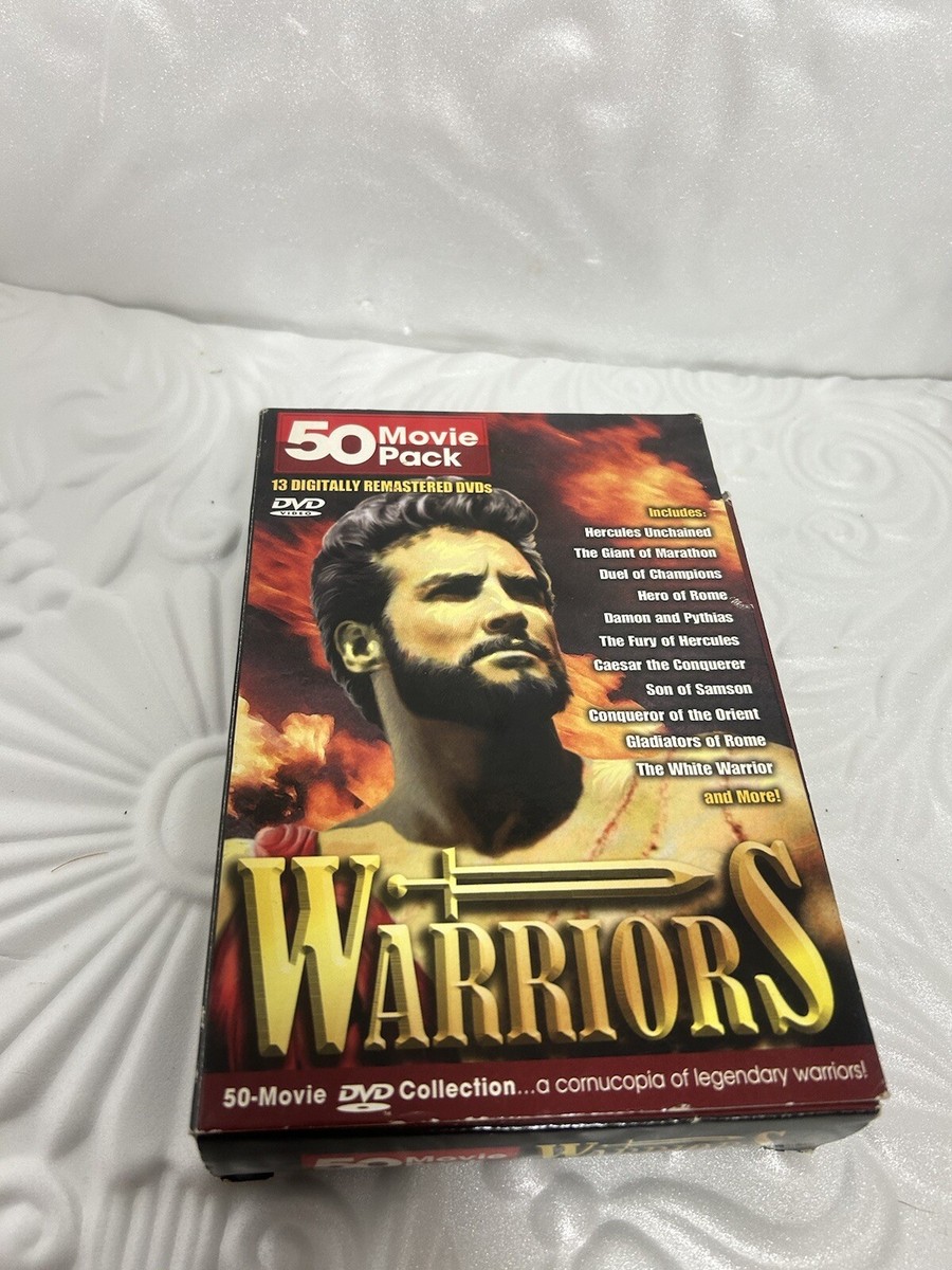 Warriors - 50 Movie MegaPack (DVD, 2006, 13-Disc Set) 826831070223