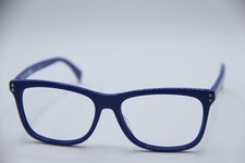 NEW MOSCHINO MOS501 PJP BLUE SILVER AUTHENTIC FRAMES EYEGLASSES 54-16