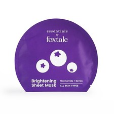 2 x Essential Face Sheet Masks Berries 26gm For Brightening Skin Unisex All Skin