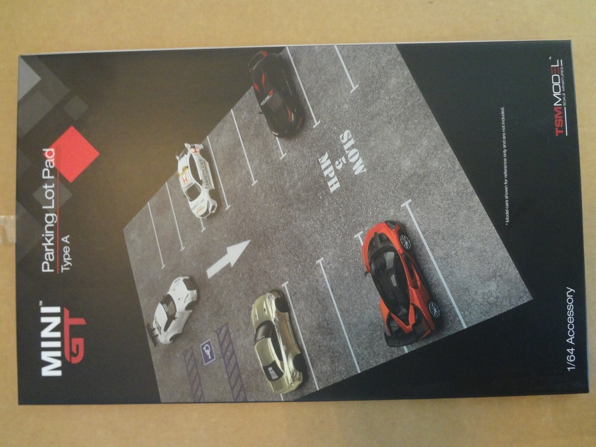 Mini GT Parking Lot Pad Type A for 1:64 Scale Cars / WILL CXL OUT