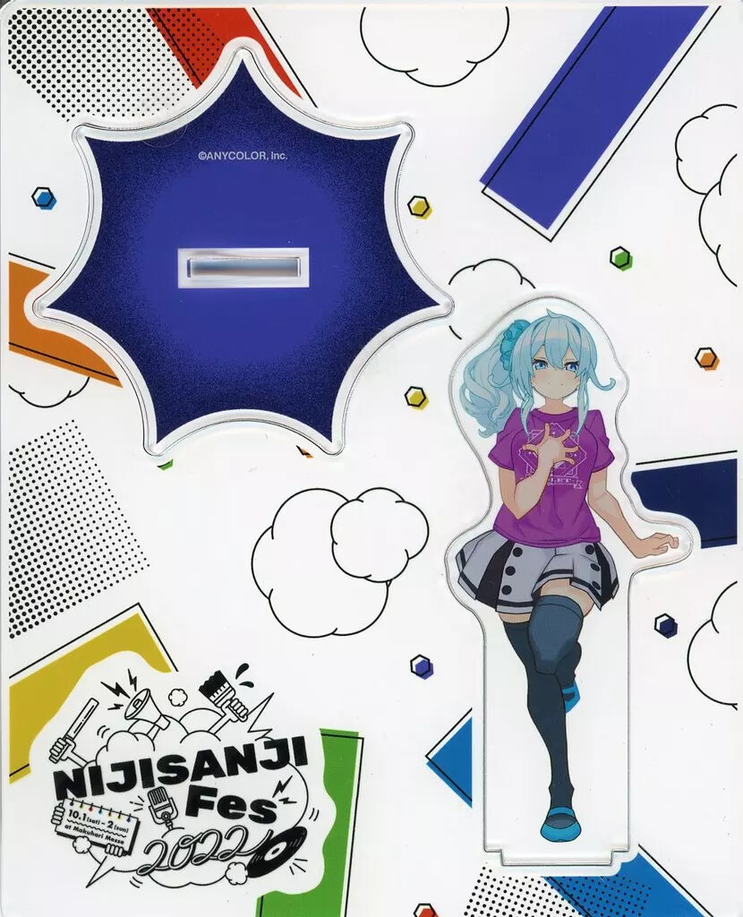 Acrylic Stand Panel Masahiro Yukishiro Virtual Youtuber Nijisanji Festival 2022