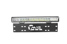 15” Single Row 50W LED Light Bar With Horizontal Accent & License Plate Bracket
