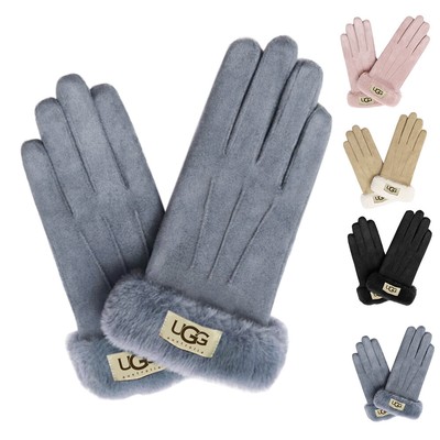 Damen Winter Warm Handschuhe Heizung Split Finger Multifunction Screen Touchable