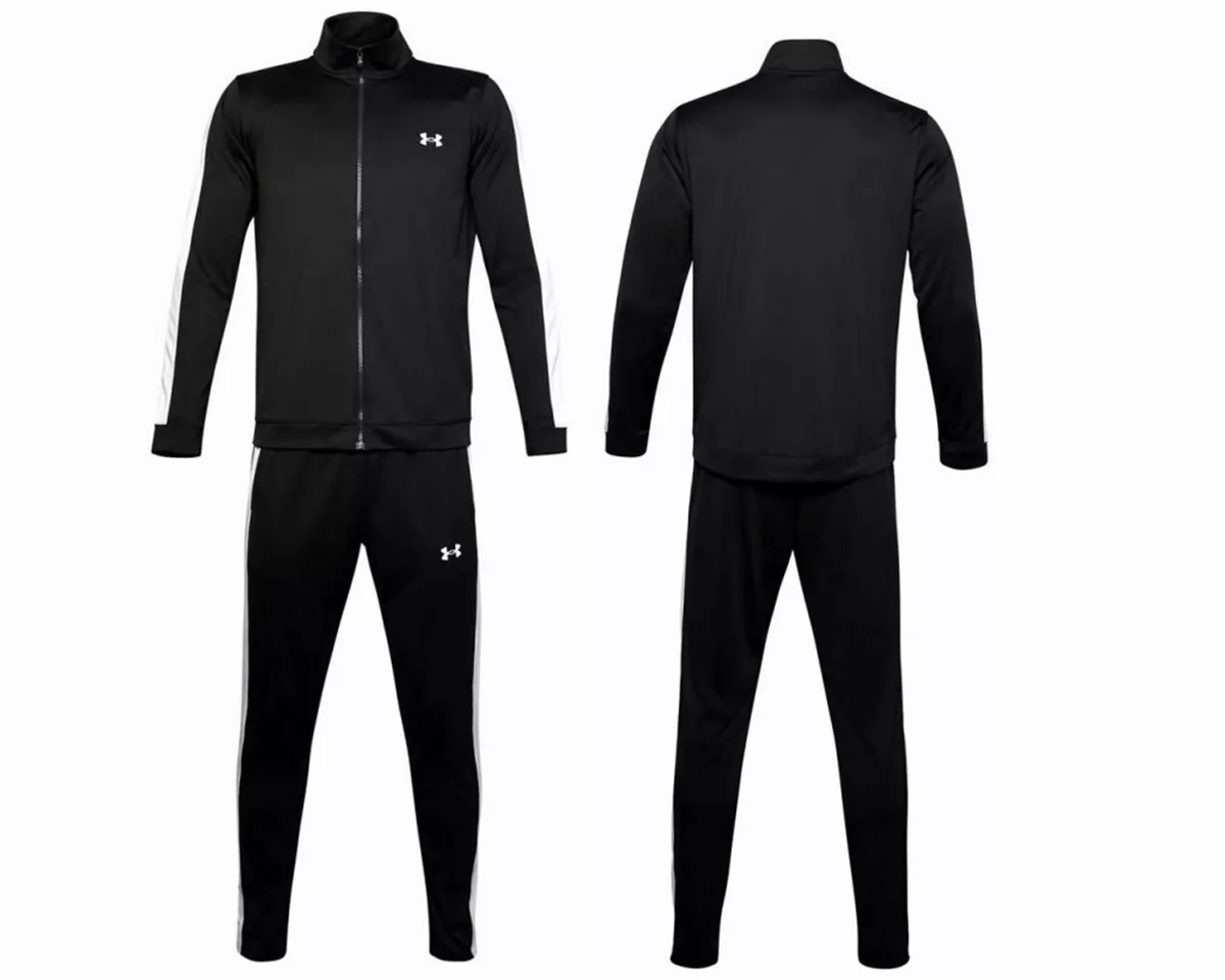 Under Armour 1357139 001 UA EMEA Mens Tracksuit Black Jogsuit