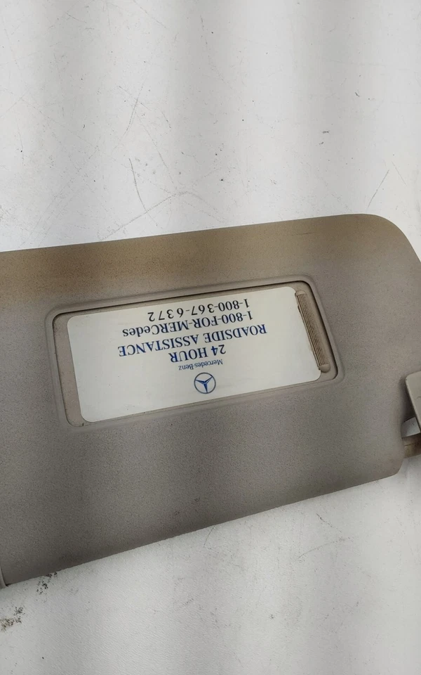 Mercedes CLK430 2001 parasol lado del conductor izquierdo OEM Foto 3 de 4