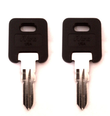 Global Link RV Motorhome Travel Trailer Keys - 2 Keys Pre-Cut To Your Code - Made In USA - View #4