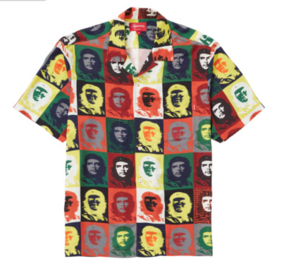 Medium Supreme CHE GUEVARA Rayon Multicolor S/S Button Up Shirt
