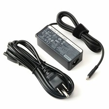 Genuine 45W USB-C AC Adapter For Lenovo Chromebook C330 300e 100e 500e N23 Yoga