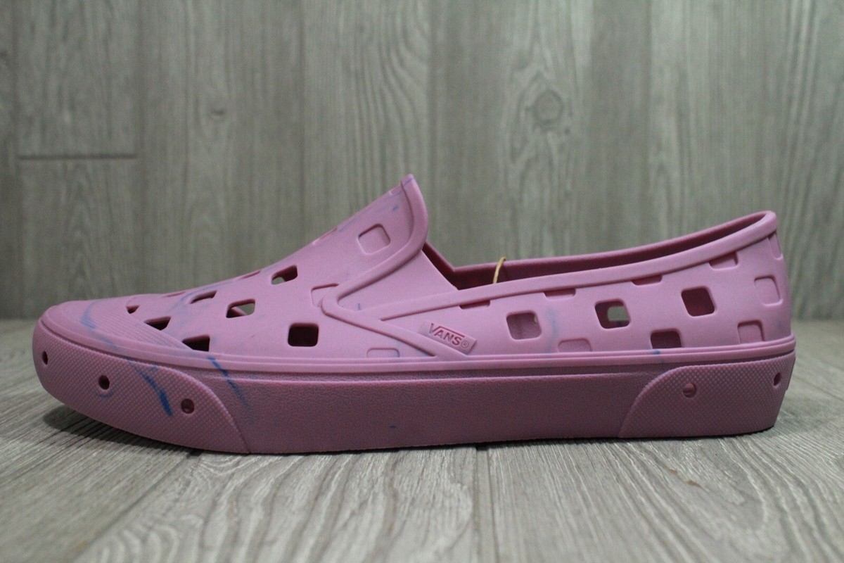 Rare Vans x Trek Slip-On Swirl Chris Johanson Shoes Mens Sz 12 and