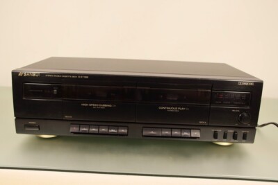 Sansui D-X119W Doppel Tapedeck Kassettendeck voll Funktionsfähig