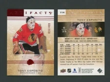 2014-15 Upper Deck Artifacts Legends Ruby /499 Tony Esposito #114 HOF NM-MT