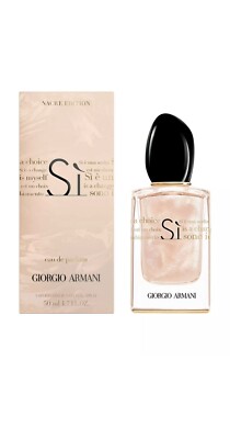 Giorgio Armani Si 50ml Eau de Parfum Natural Spray Nacre limited Edition