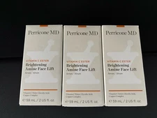 Perricone MD Vitamin C Ester Brightening Amine Face Lift Serum 2oz (3 Pack)