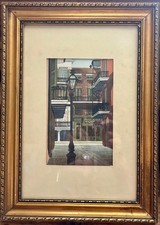 Gail Bryant, Aquarell,New Orleans, French Quater