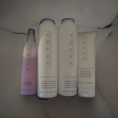 Avyna Bundle Shampoo Ialuronico And Maschera Ialuronico, Bifasico, Ricostruttore
