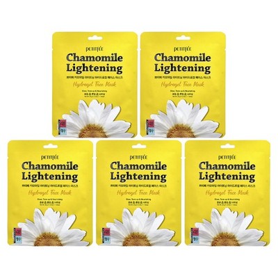 Chamomile Lightening Hydrogel Beauty Face Mask, 5 Sheets, 1.12 oz (32 g) Each