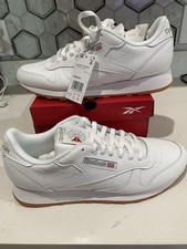 Las mejores ofertas en Reebok Classic Leather White Grey Gum | eBay