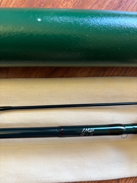 Winston IM 6-Loomis Blank 9'- 5 Wt- 2 5/8 oz-2 Piece-Zebra Wood Reel Seat - Image 14