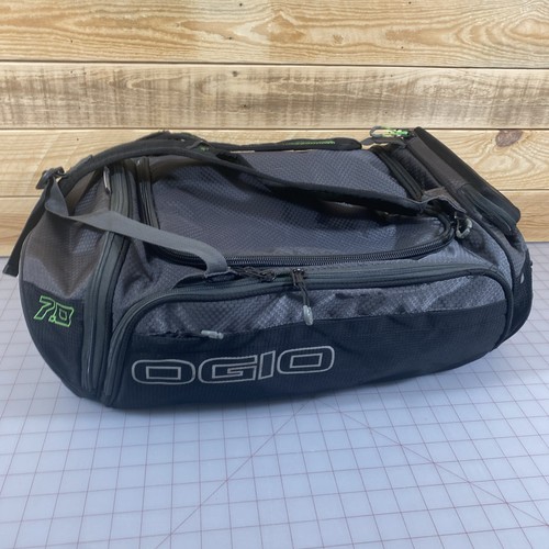 OGIO Endurance 7.0 Black Duffle Bag 36.8 Liters Sports Gear Gym Backpack Straps