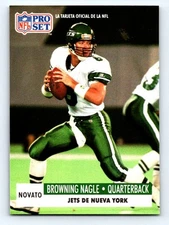 1991 Pro Set Spanish #263 Browning Nagle Fresh Break EX-EXMINT