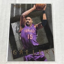 Vince Carter Card 2000-01 Black Diamond Gallery #DG2 