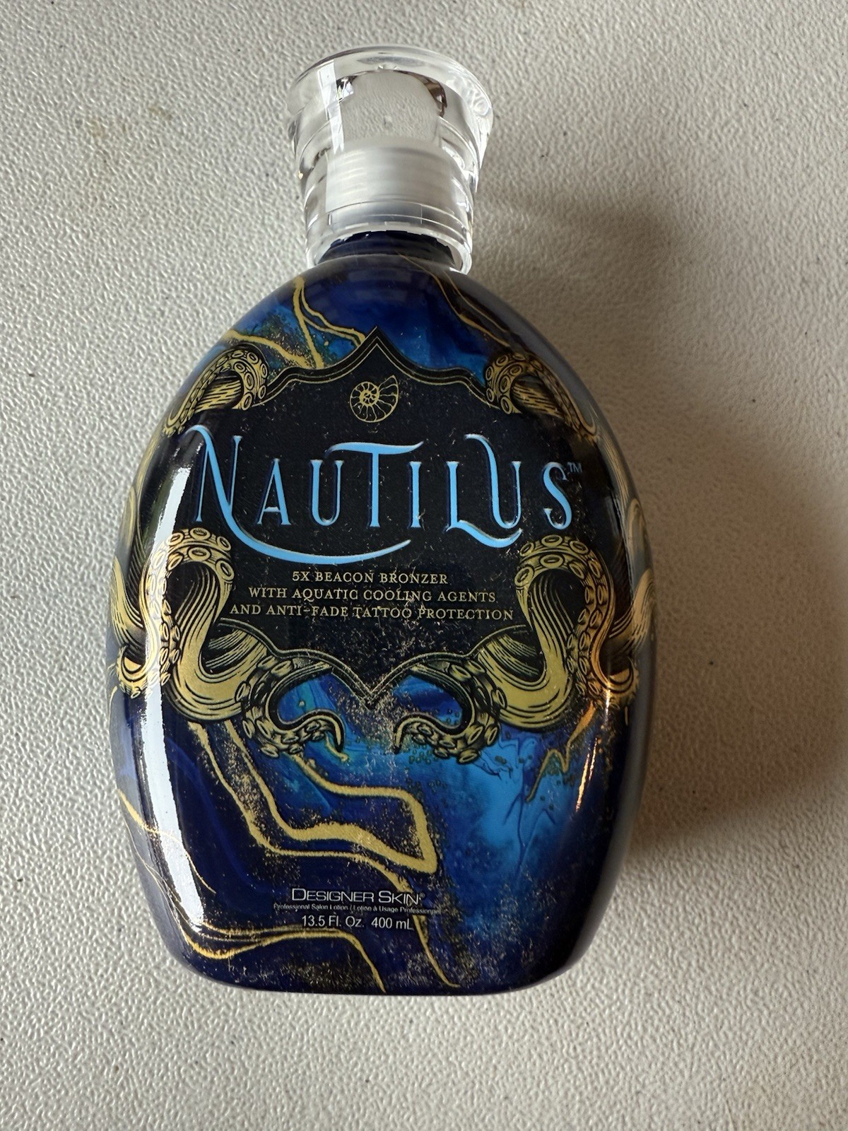 Designer Skin Nautilus Cooling Bronzer Tanning Lotion 13.5 Oz Hydrating Formula