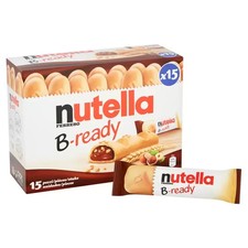 SALE! Nutella B-Ready Hazelnut Chocolate Biscuit Crispy Wafer 15x22g Bars
