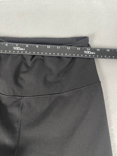 Victoria Secret VSX Leggings Womens Large Knockout Black Athletic - Picture 3 of 8