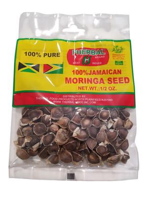 100% Jamaican MORINGA SEED Horseradish Drumstick Malunggay Arango Maranga 14g