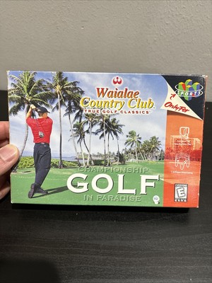 Waialae Country Club: True Golf Classics (Nintendo 64, N64) New