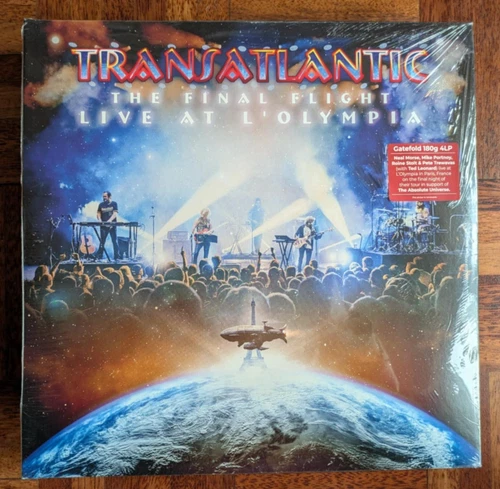 Transatlantic – The Final Flight: Live At L'Olympia [4x 12" Vinyl Boxset] SEALED