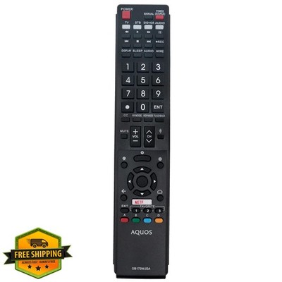 ZdalaMit Sharp Aquos TV Remote GB173WJSA