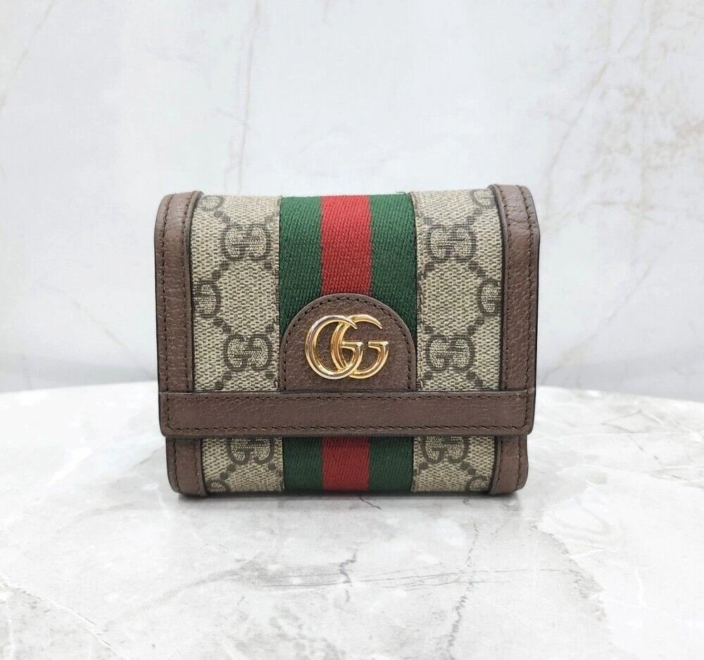 Portefeuille Gucci GG Supreme Ophidia 523174 120344721
