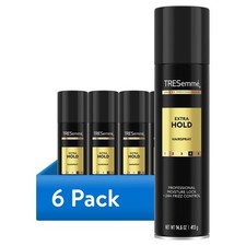  6 pack TRESemm  Extra Hold Hairspray with 24H Hold and Frizz Control, 14.6 oz