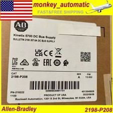 New Factory Sealed AB 2198-P208 SER A Kinetix 5700 DC Bus Power Supply 2198-P208