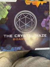 The Crystal Maze Board Game For Ages Ten To Adult. For 2 Or More Players