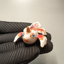 Vintage TOMY Pokemon GOLDEEN 1.5" Mini Figure Nintendo CGTSJ Pocket Monster