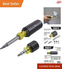 All-in-One 11-in-1 Screwdriver with 6-in-1 Stubby - Perfect for Home and Auto