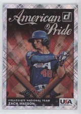 2019 Panini Donruss American Pride Diamond Zach Watson #AP24 0u2j