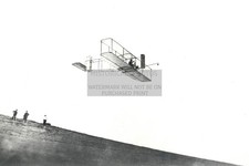 ORVILLE WRIGHT SOARING OVER KITTY HAWK 1911 4X6 PHOTO