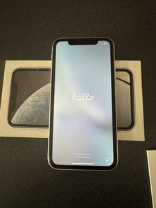 Apple iPhone XR A2105 (GSM) - 64GB - Weiß/  Top Zustand