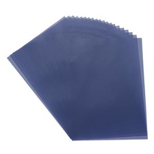 Colored Vellum Paper 20 Sheet Deep Blue Transparency 8.5 x 11