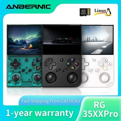 ANBERNIC RG35XXPro Handheld Game Console 3.5' Linux 3200mAH 4K+Games RG 35XXPRO