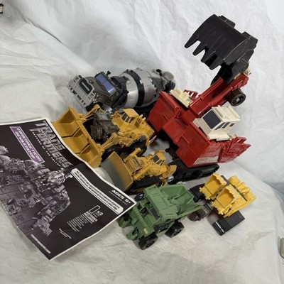 TRANSFORMERS HASBRO Revenge Of The Fallen ROTF Construction Devastator All 6