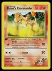 Pokemon Card - Blaine's Charmander Gym Heroes 61/132 1st Edition Common