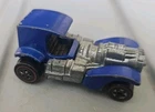 HOT WHEELS 1972 Vintage Redline Blue Enamel Superfine Turbine - Rare