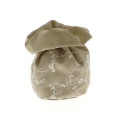 JUTA PIZZO Sacchetto portaconfetti collo 13x13 cm BOMBONIERA 083B