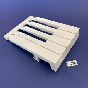 CASIO WK-110 WK-200 WK-220 Keyboard Key Used White Keys Set [Left Low E to B]